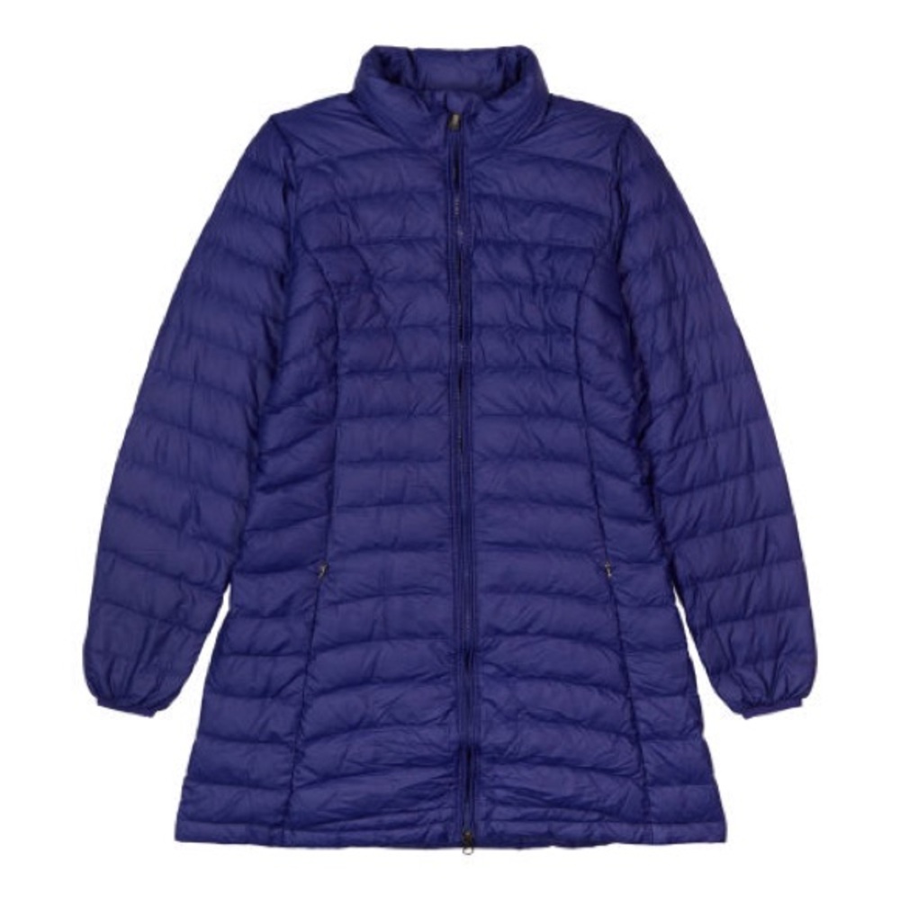 Patagonia Goose Down Fiona Parka Butterfly Blue Women’s size Extra Small